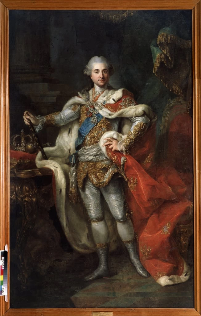 Marcello - Ritratto di Stanislaw II August Poniatowski, re e granduca del Commonwealth polacco, lituano, Poltava Art Museum